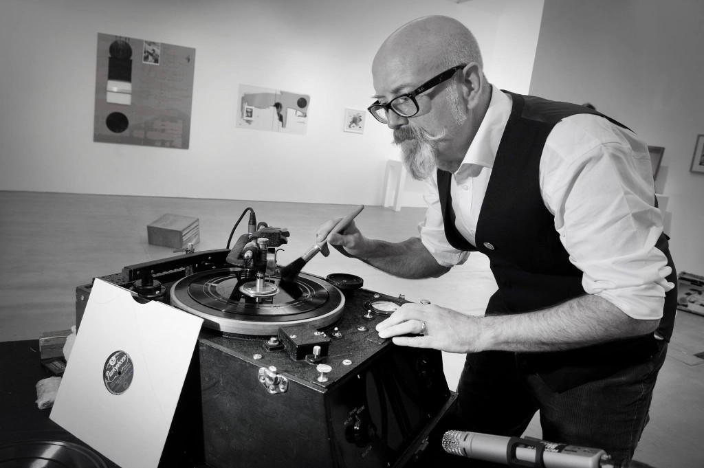 Gary cutting vinyl